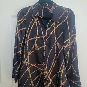 ZARA Silk Dress Shirt